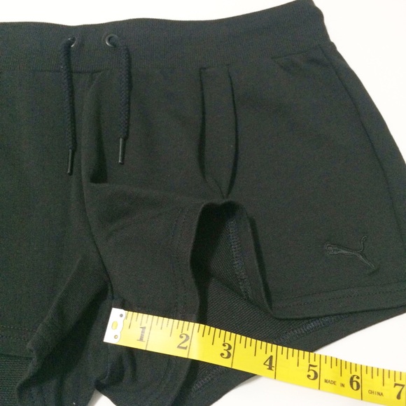 PUMA Black Workout Shorts | Size Medium - Picture 11 of 12